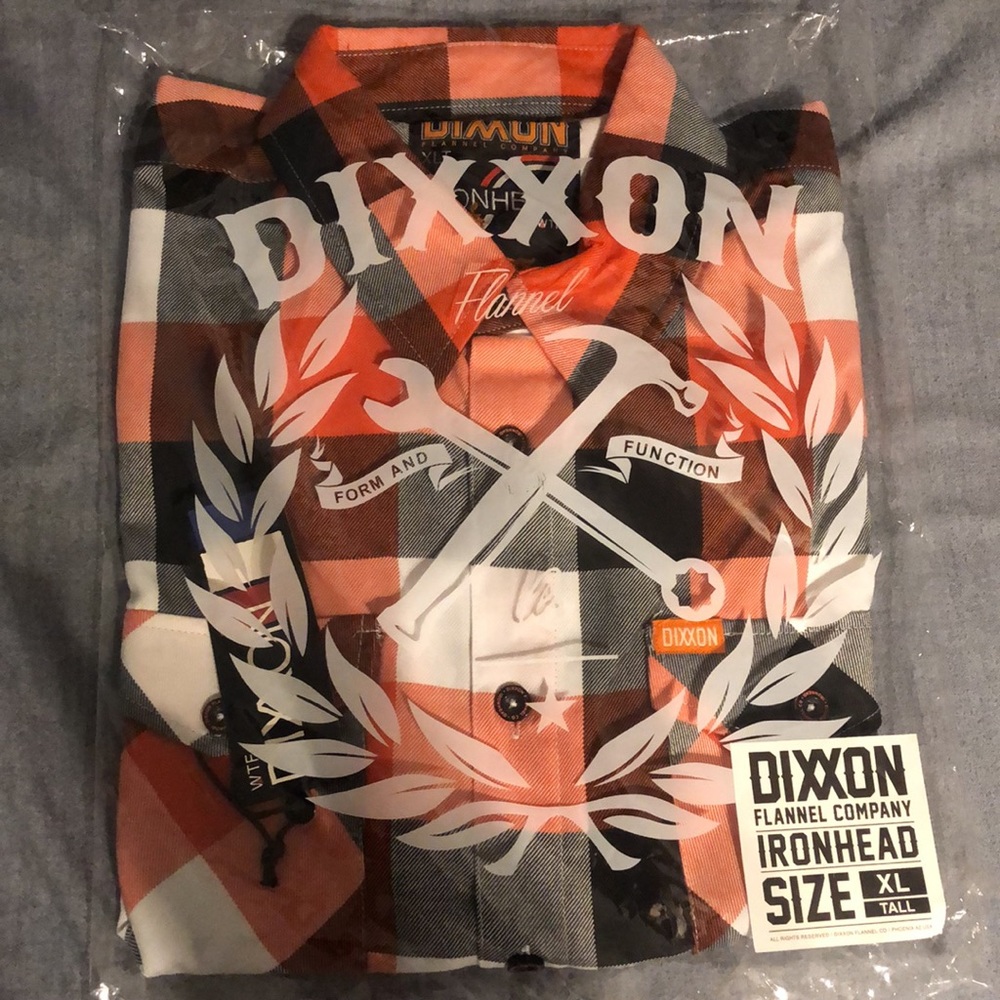 Dixxon Ironhead flannel BNIB - Picture 12 of 12